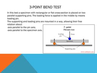 maximum deflection of the beam compressive test 3 point bend|3 point bend test.